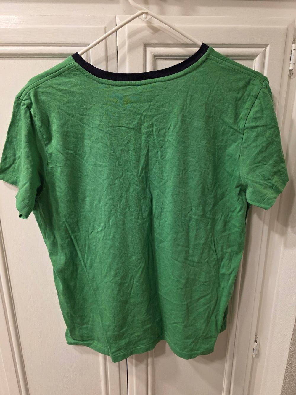 Polo by Ralph Lauren Women's Green V-Neck Short Sleeve Shirt ~ Size Large - Picture 4 of 9